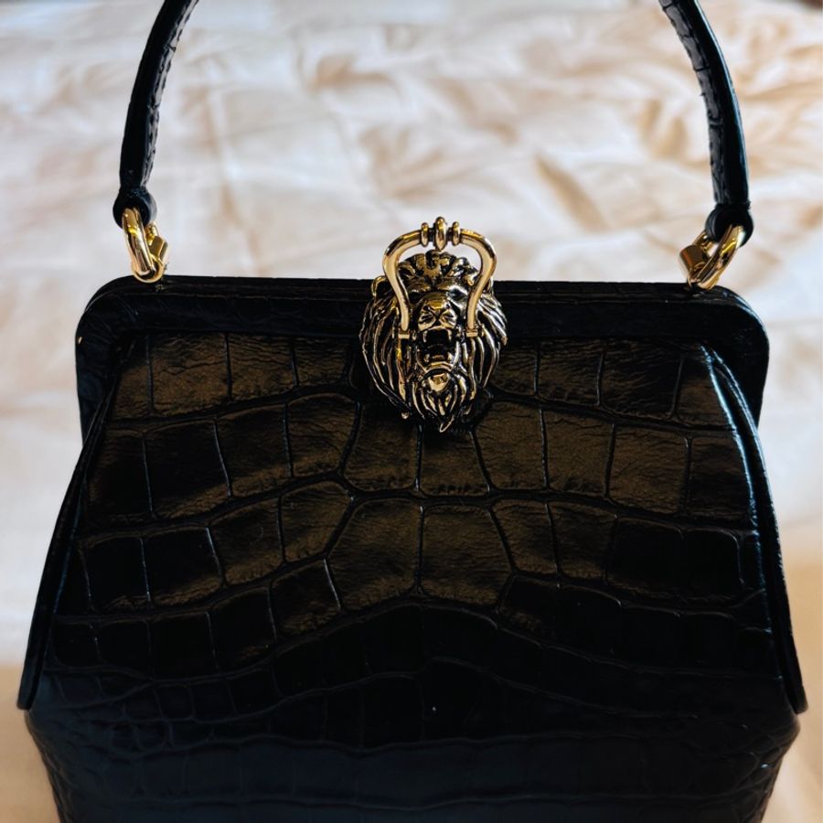Moschino黑色晚宴包19cm-5