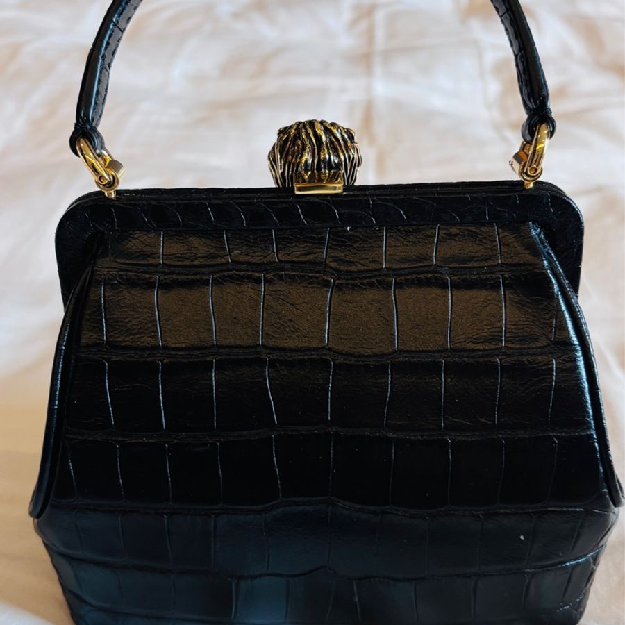 Moschino黑色晚宴包19cm-6