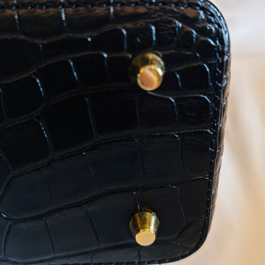 Moschino黑色晚宴包19cm-9