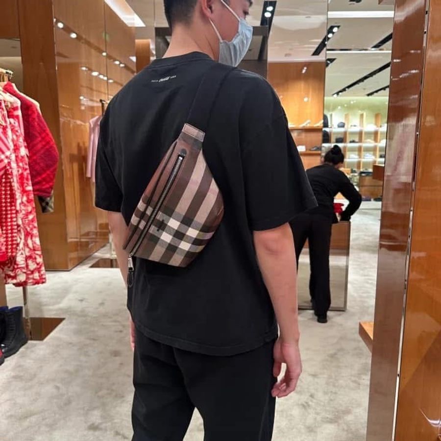 💞💞Burberry #胸口包 #腰包 斜背包-2