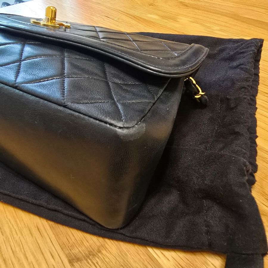 chanel vintage 少見戴妃包😍😍-28
