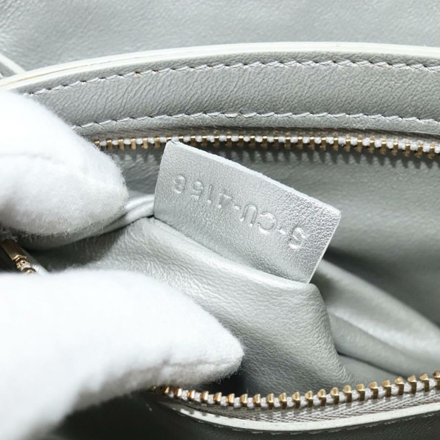 【日本直送】CELINE 鏈條單肩包 皮革 銀色 黑色 金色 正品 120162-11