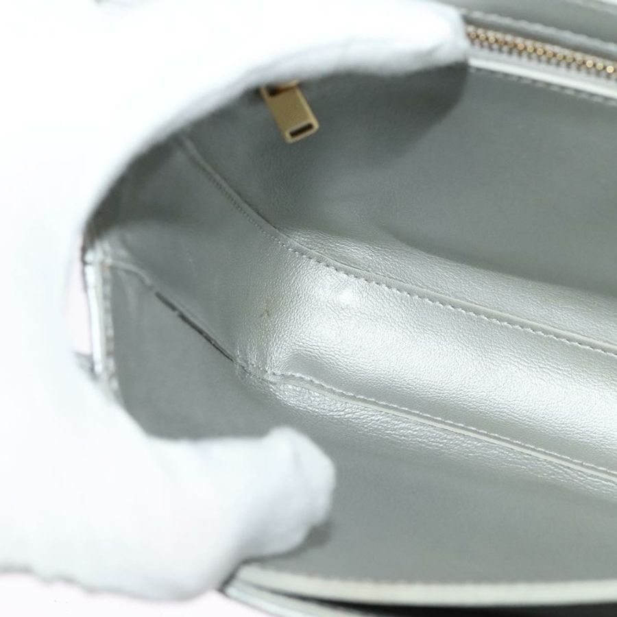 【日本直送】CELINE 鏈條單肩包 皮革 銀色 黑色 金色 正品 120162-19