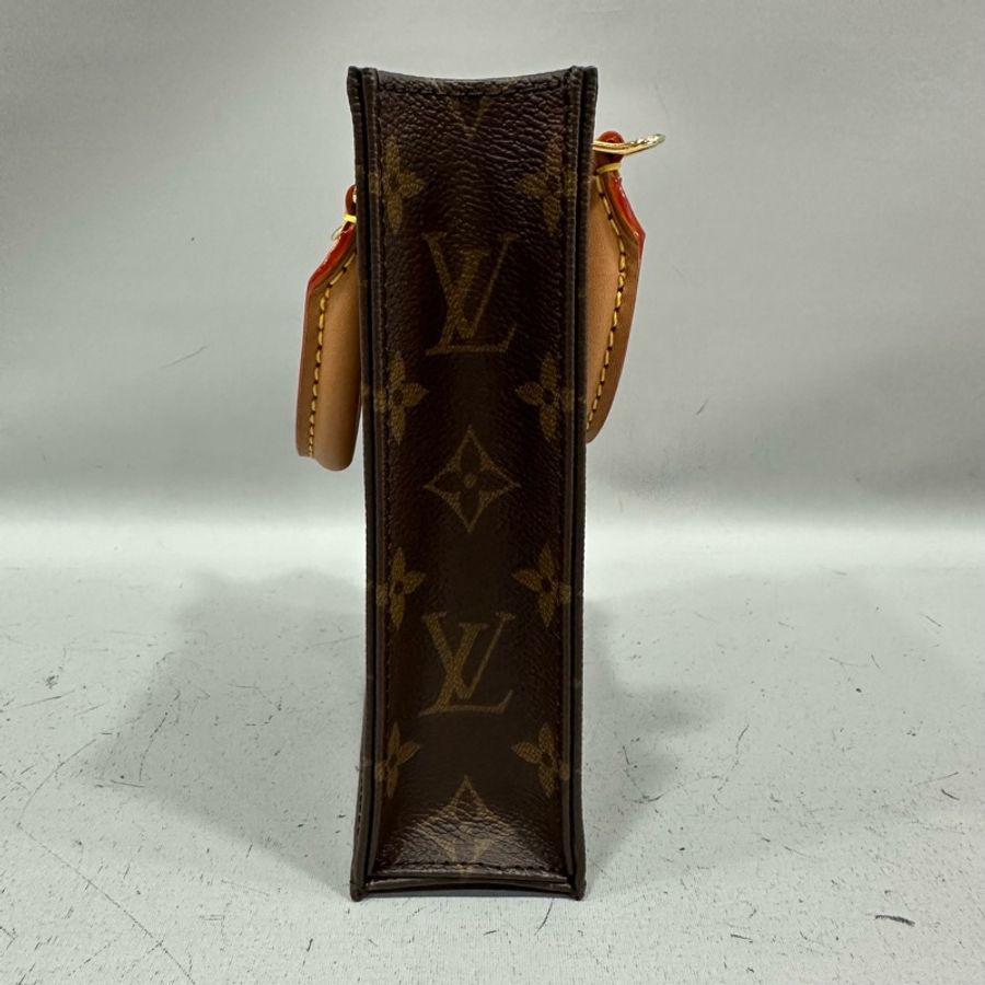Louis Vuitton M81295 老花金釦琴譜包 petit sac plat-4