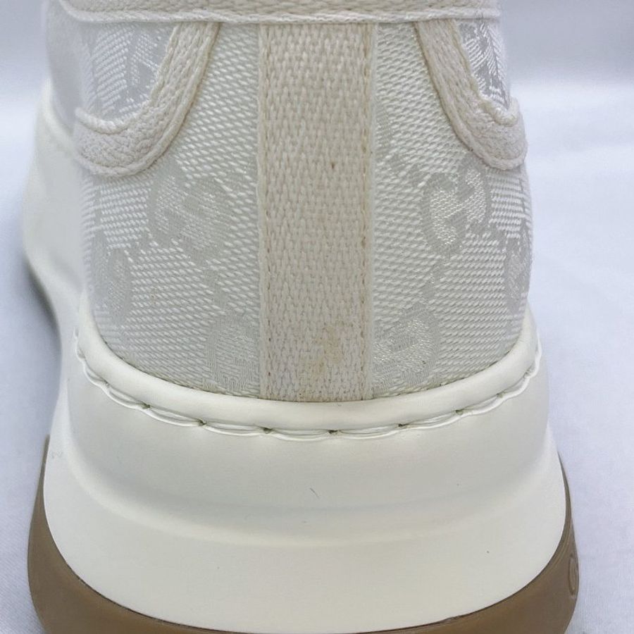 GUCCI 全新厚底帆布鞋-7