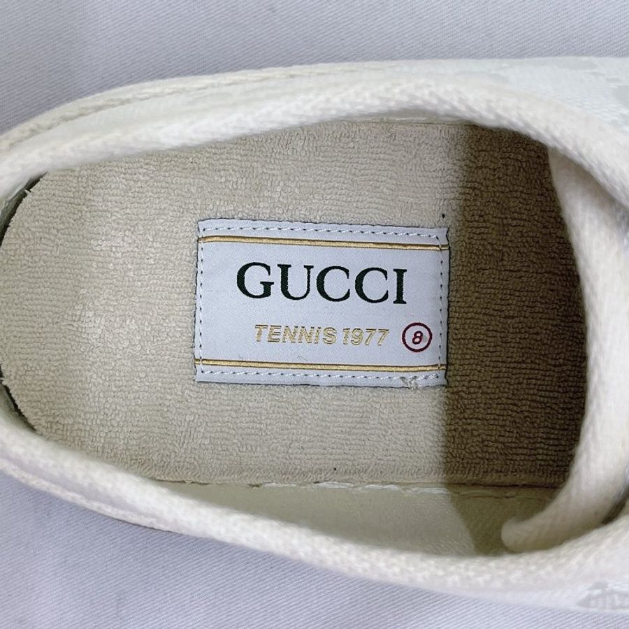 GUCCI 全新厚底帆布鞋-9