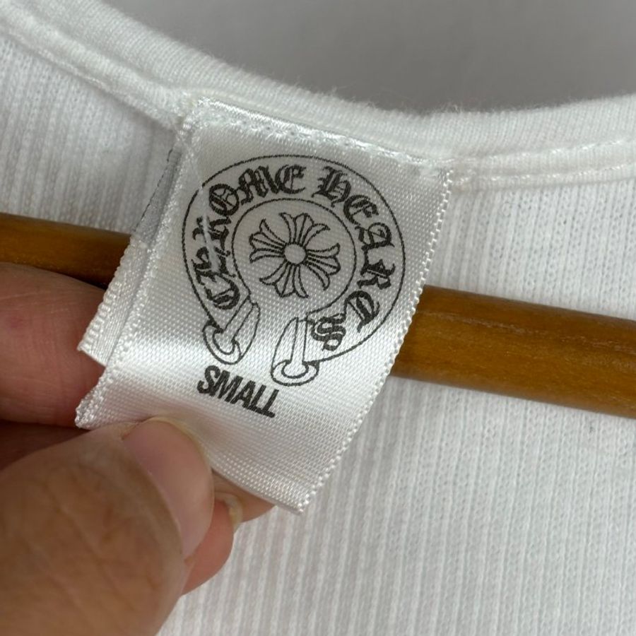 ::Chrome Hearts:: 克羅心 白色長版背心上衣 馬蹄背心裙 短洋裝-8