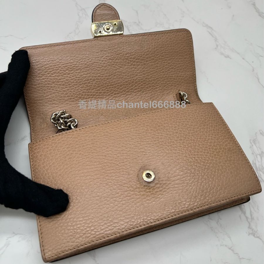 💗香緹國際精品💗 Gucci 368 奶茶色 woc-6