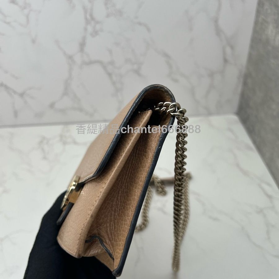 💗香緹國際精品💗 Gucci 368 奶茶色 woc-8
