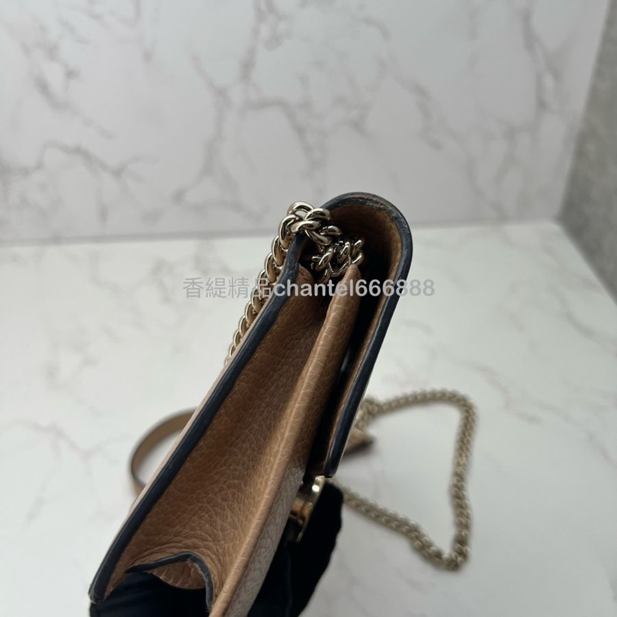 💗香緹國際精品💗 Gucci 368 奶茶色 woc-9