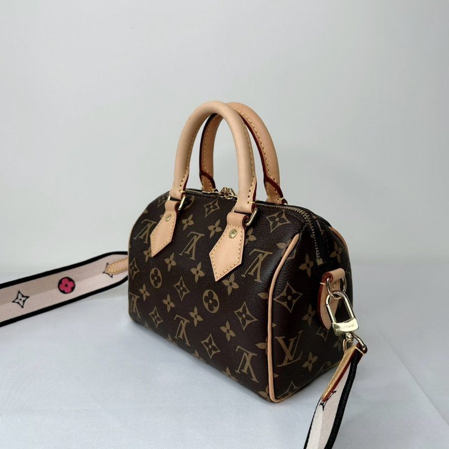 LV Speedy 20老花波士頓包-4