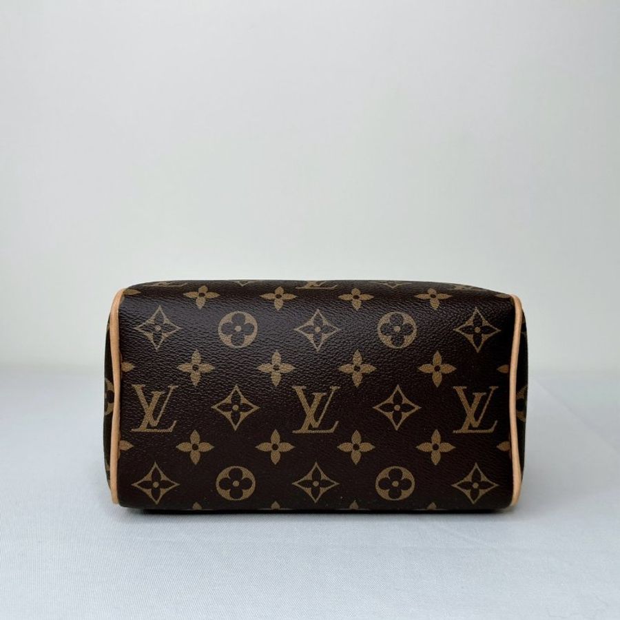 LV Speedy 20老花波士頓包-9