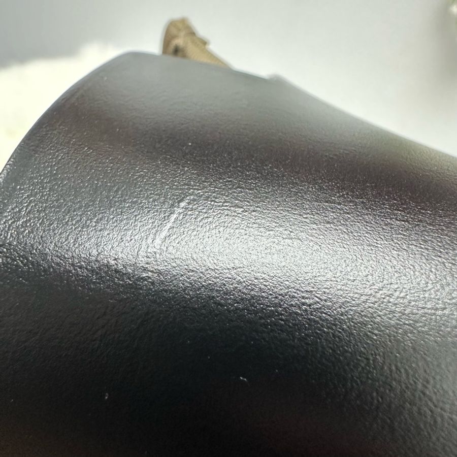 HERMES HERBAG 31 風衣灰拼黑色銀扣 C Stamp 單肩手提包-6