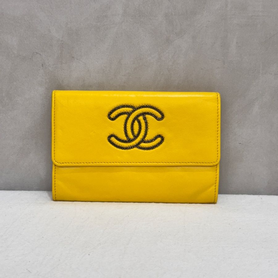 Chanel 雙c中長夾-7