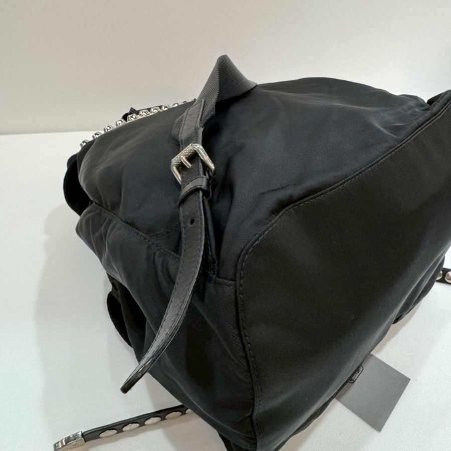 PRADA 鉚釘 尼龍 後背包/雙肩包 85成新-5