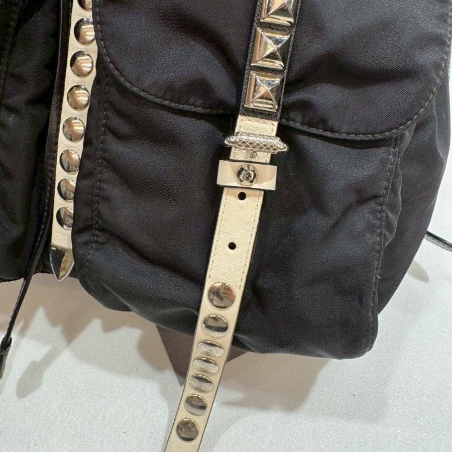 PRADA 鉚釘 尼龍 後背包/雙肩包 85成新-7