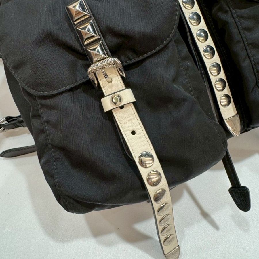 PRADA 鉚釘 尼龍 後背包/雙肩包 85成新-8