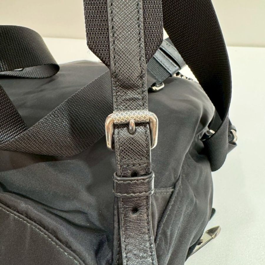 PRADA 鉚釘 尼龍 後背包/雙肩包 85成新-11