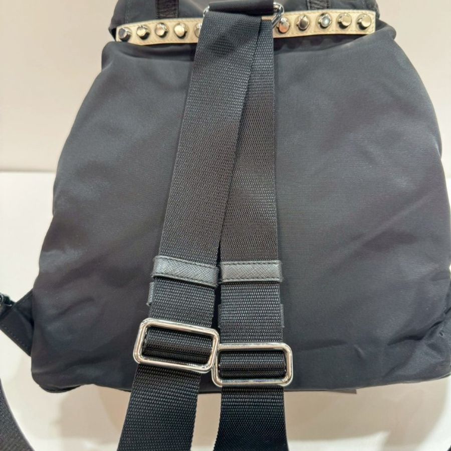 PRADA 鉚釘 尼龍 後背包/雙肩包 85成新-14