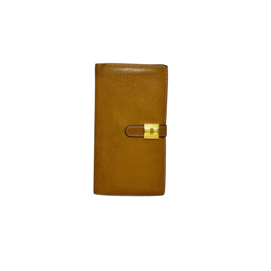 Hermès 駝色長夾-0