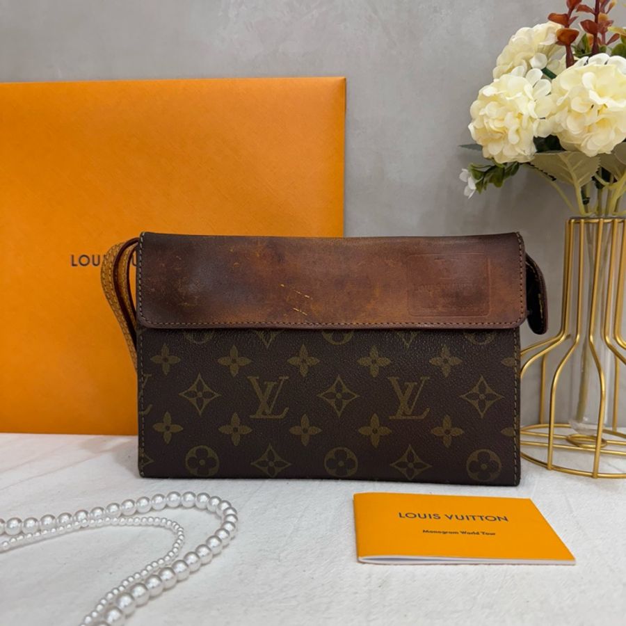 【赫蒂國際精品】 Louis Vuitton 路易威登 公事手拿包 vintage-1
