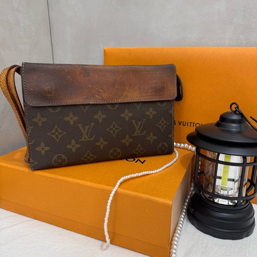 【赫蒂國際精品】 Louis Vuitton 路易威登 公事手拿包 vintage-2