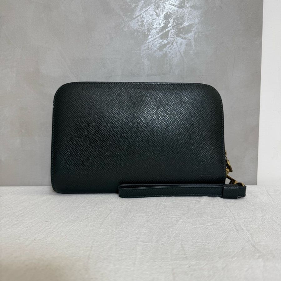 Louis Vuitton 墨綠色手拿包-6