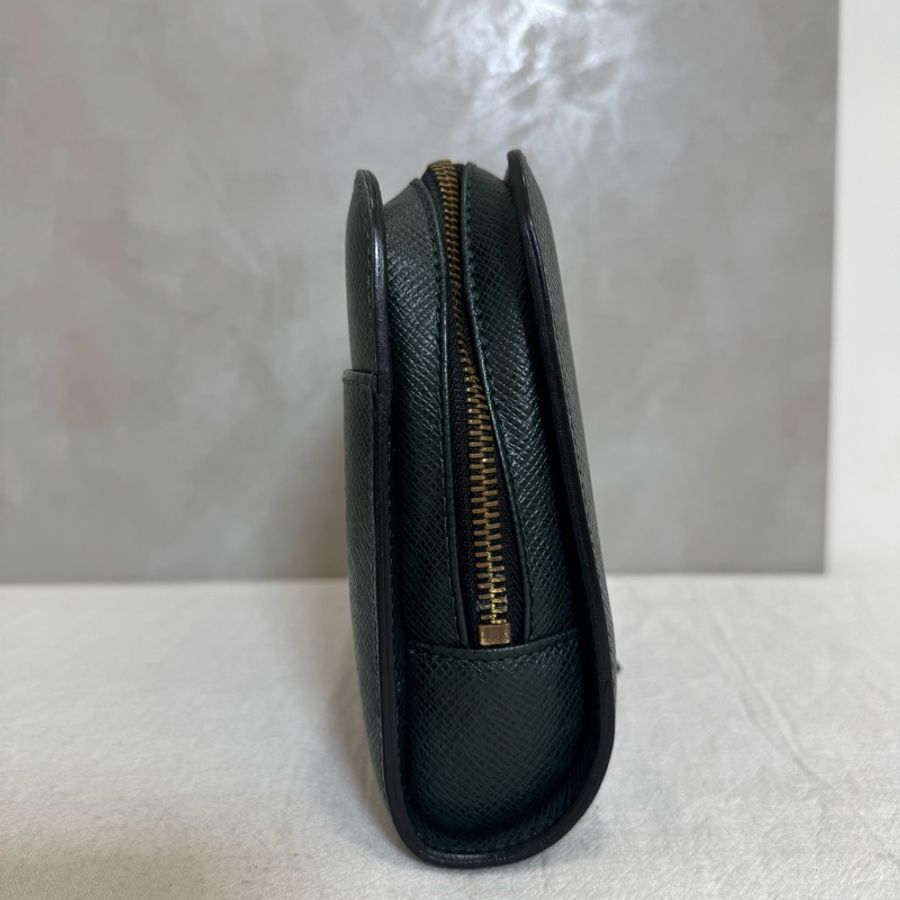 Louis Vuitton 墨綠色手拿包-7