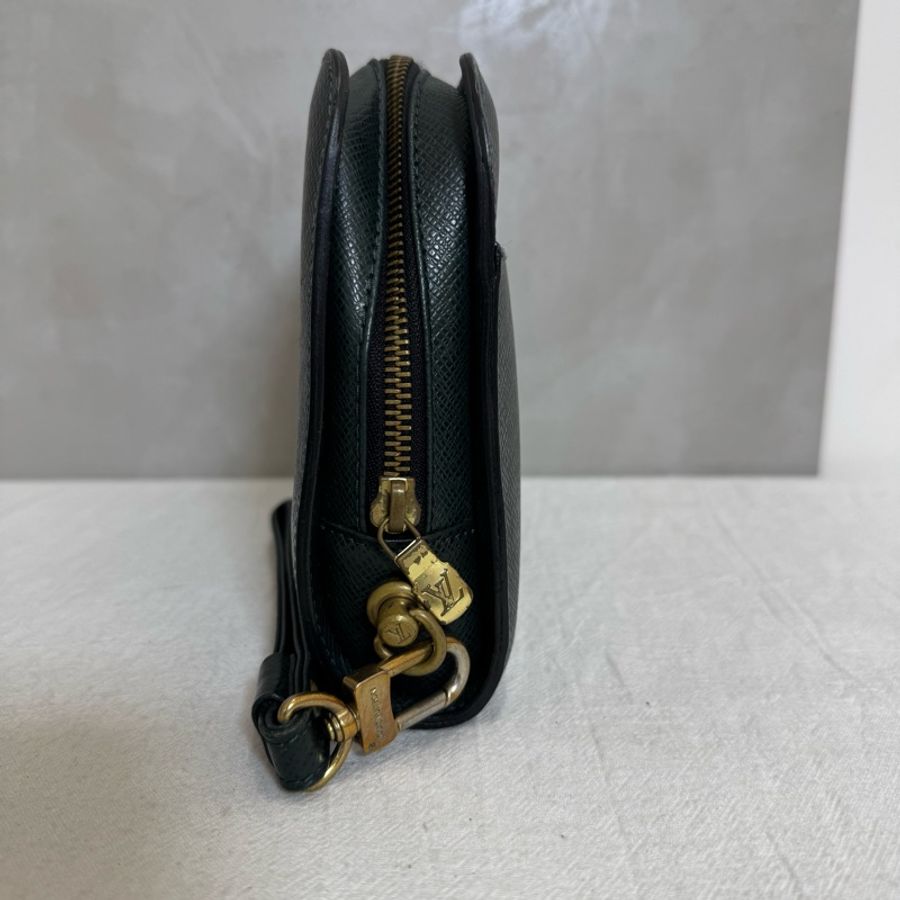 Louis Vuitton 墨綠色手拿包-9