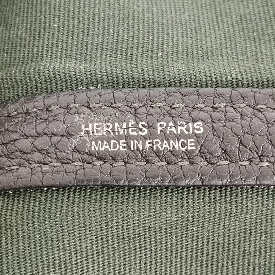Hermes 愛馬仕 Garden party 36 65中綠色 R刻-3