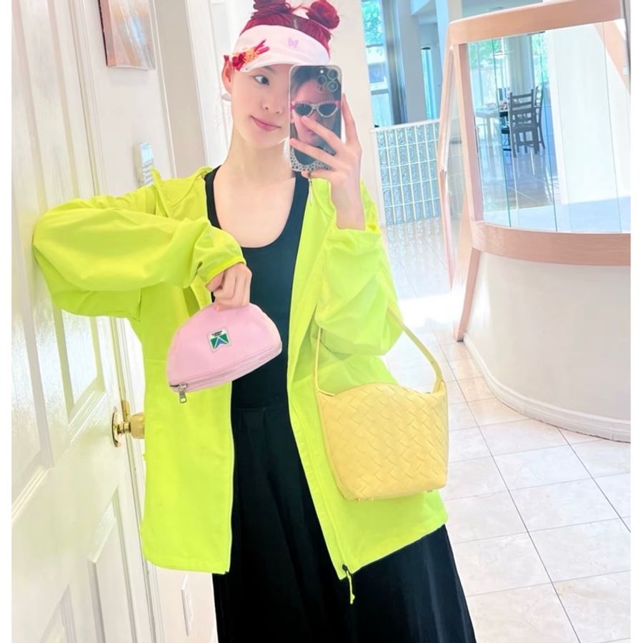 Bottega Veneta葆蝶家 Candy Wallace 手提單肩包 超迷你 果凍黃-4