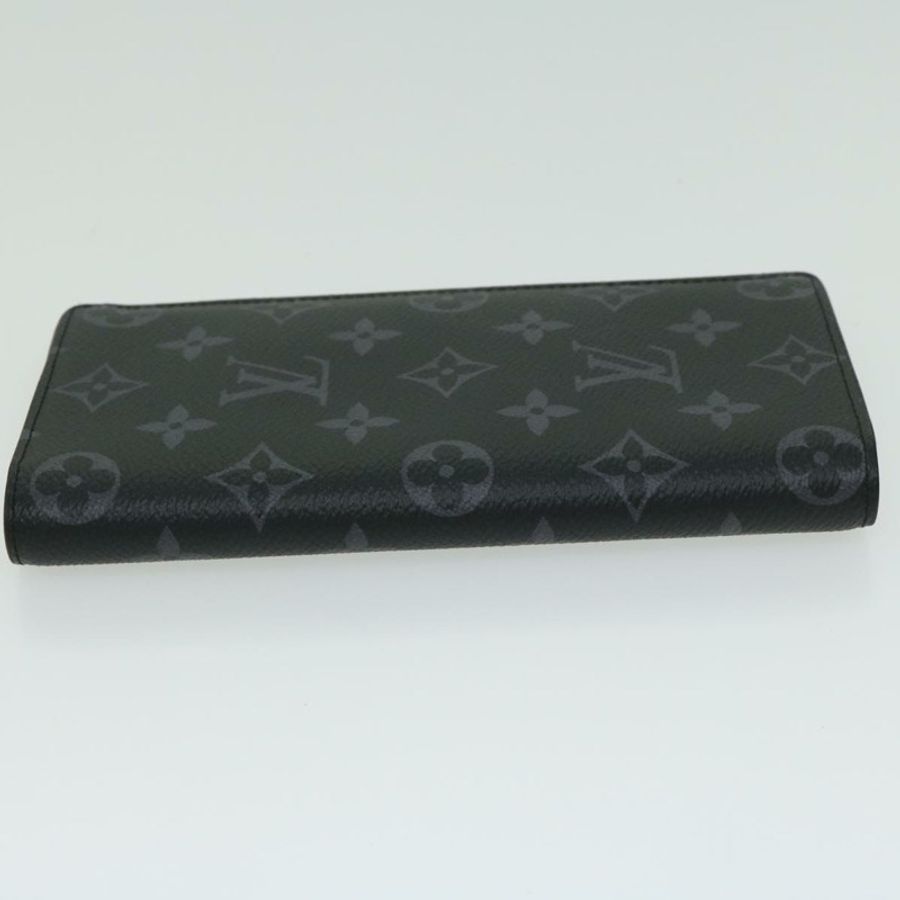 【日本直送】路易威登 Monogram Eclipse Portefeuille Braza 錢包 M61697 LV Auth 65230SA-6