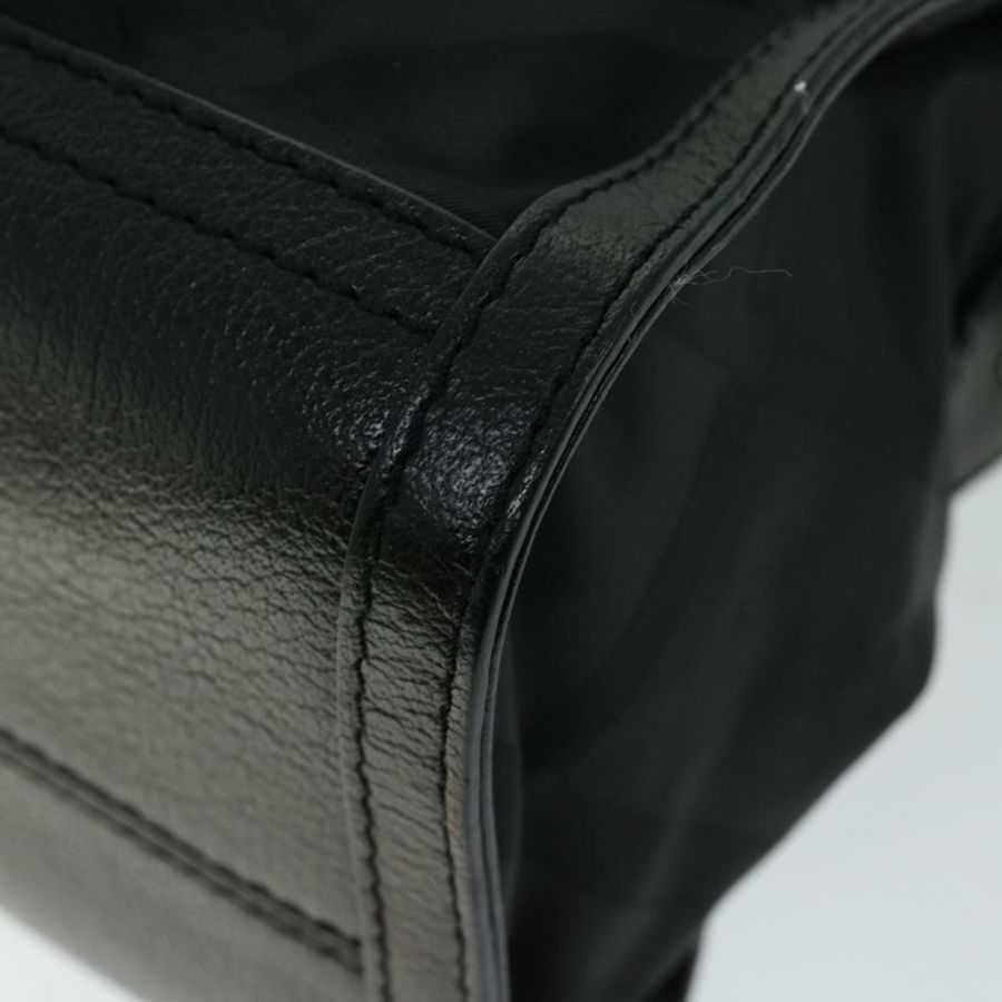 【日本直送】BURBERRY 尼龍皮革雙肩包 黑色 正品 ep3476-11