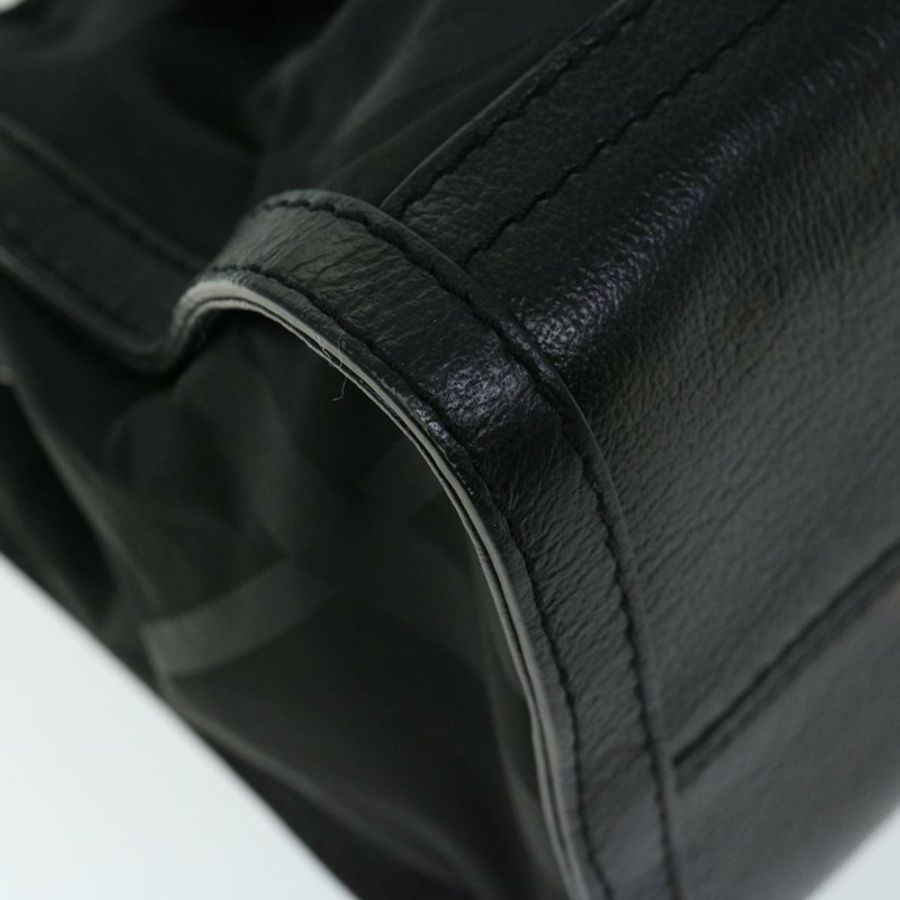 【日本直送】BURBERRY 尼龍皮革雙肩包 黑色 正品 ep3476-12