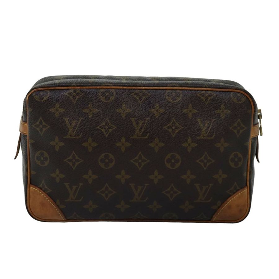 【日本直送】路易威登 Monogram Compiegne 28 手拿包 M51845 LV 正品 am6409-1