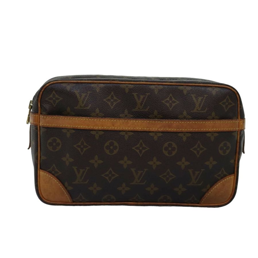 【日本直送】路易威登 Monogram Compiegne 28 手拿包 M51845 LV 正品 am6409-12