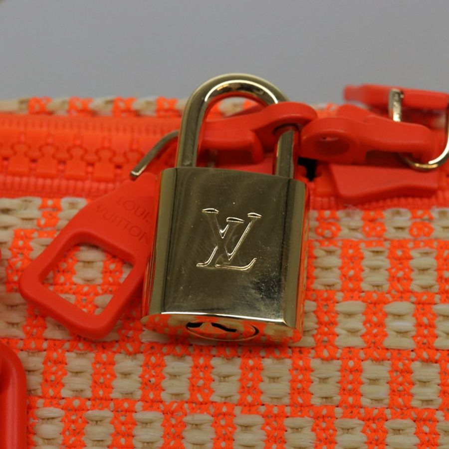 【日本直送】路易威登 Damier Giant Keepall Bandouliere 50 旅行包 米色 M57419 正品 78074S-8