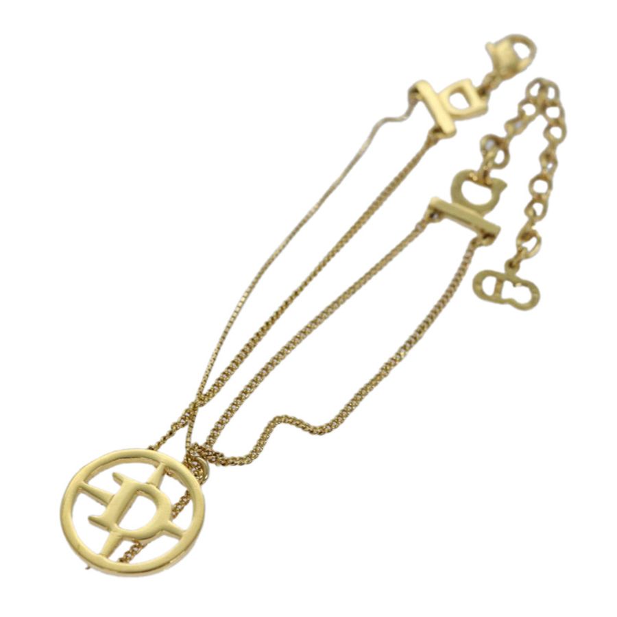 【日本直送】Christian Dior 手環 金屬金 Auth am6489-0