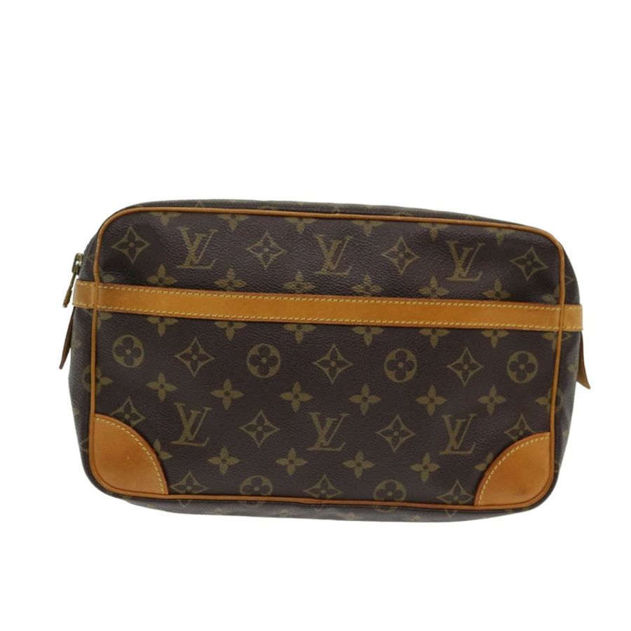 【日本直送】路易威登 Monogram Compiegne 28 手拿包 M51845 LV 正品 am6523-12