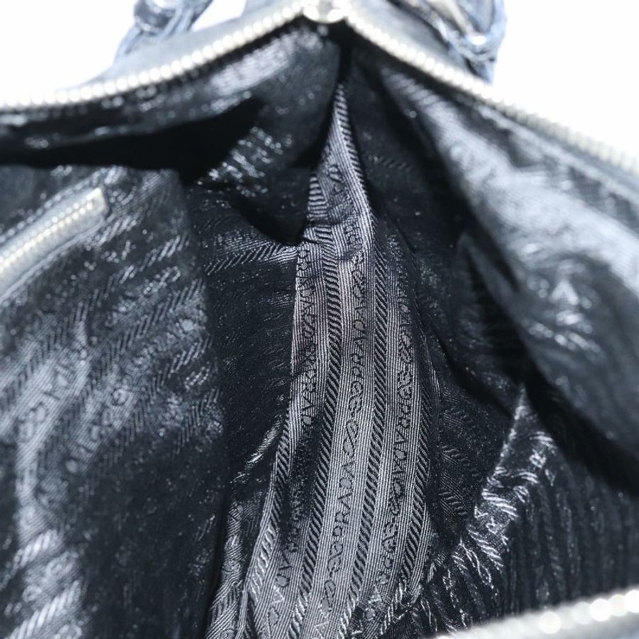 【日本直送】PRADA 黑色尼龍單肩包 正品 am6640-19