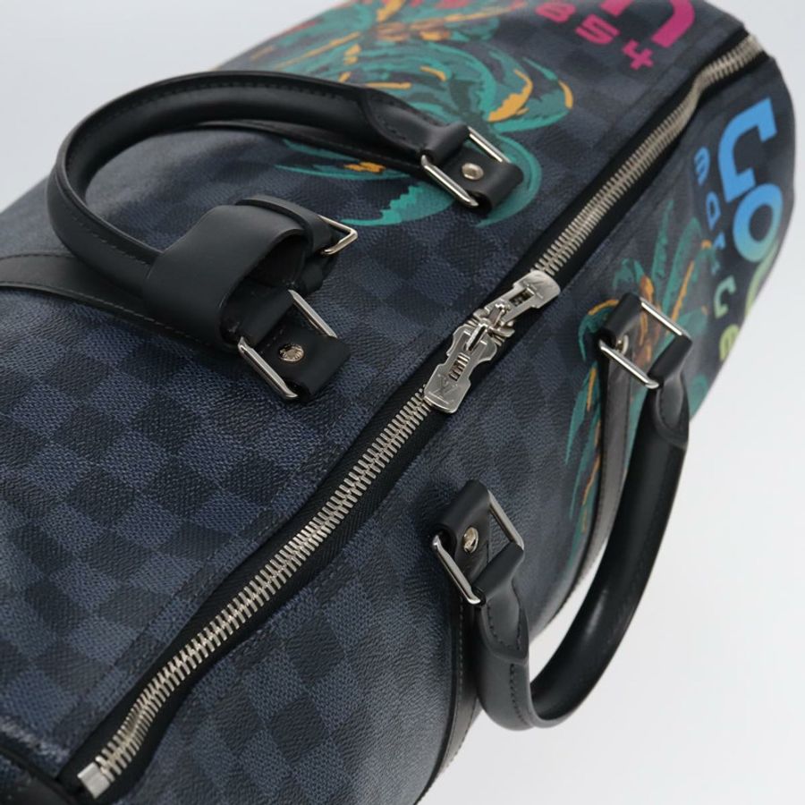 【日本直送】路易威登 Damier Cobalt Keepall Bandouliere 45 波士頓包 N50002 正品 84480S-5
