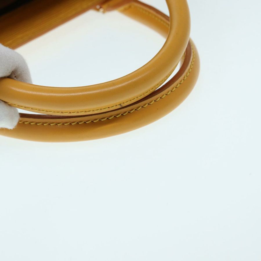 【日本直送】路易威登 Epi Sac Plat 手提包 黃色 M52079 LV 正品 ep5391-6