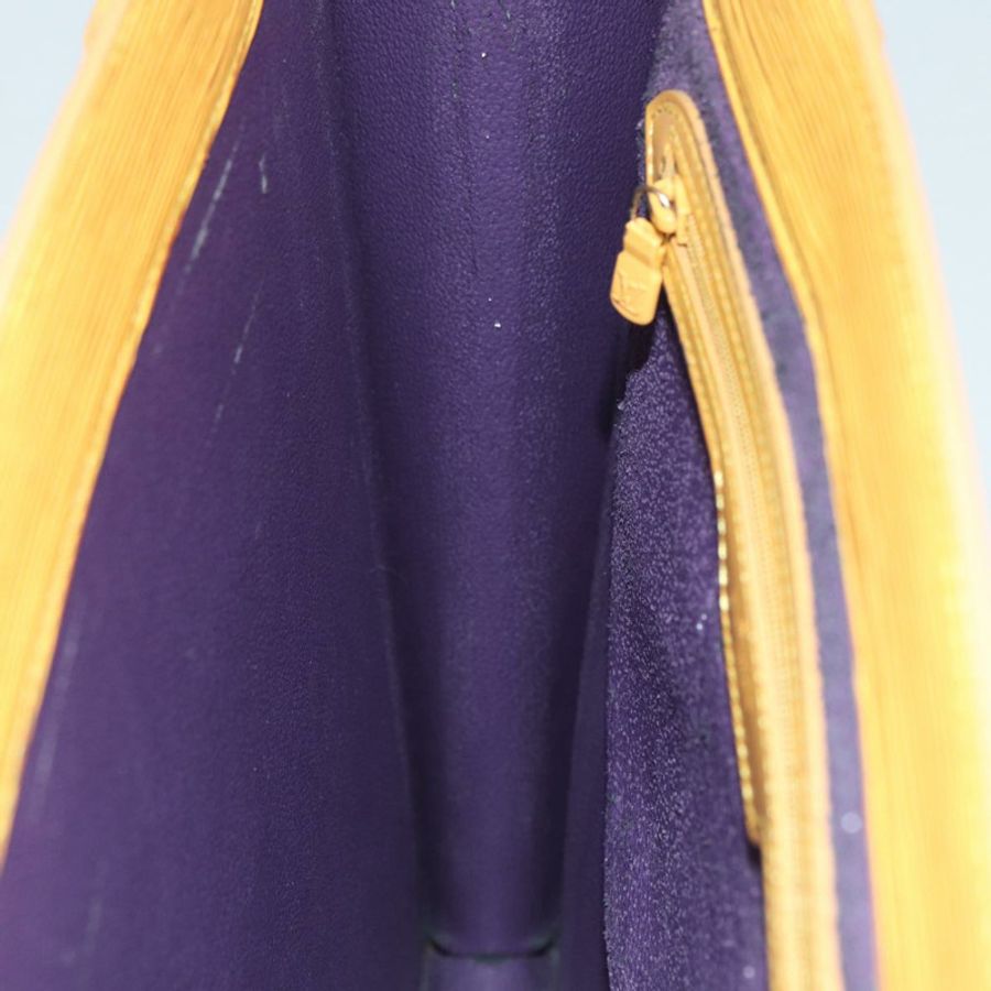【日本直送】路易威登 Epi Sac Plat 手提包 黃色 M52079 LV 正品 ep5391-18
