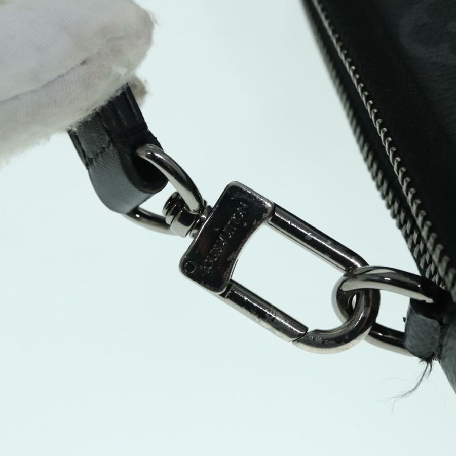 【日本直送】路易威登 Monogram Eclipse 雙手機包 灰色 M69534 LV Auth 89410-8