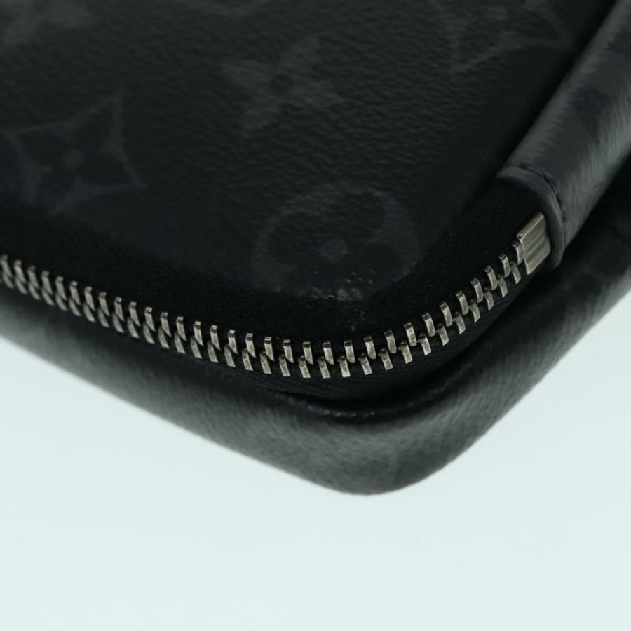【日本直送】路易威登 Monogram Eclipse 雙手機包 灰色 M69534 LV Auth 89410-17