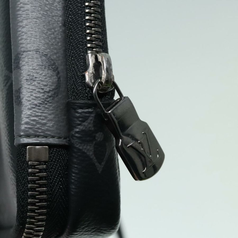 【日本直送】路易威登 Monogram Eclipse 雙手機包 灰色 M69534 LV Auth 89410-21