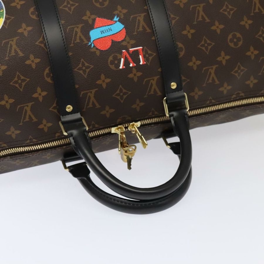 【日本直送】路易威登 Monogram My LV 貼紙 Keepall Bandouliere 50 旅行包 LV 正品 93086S-6