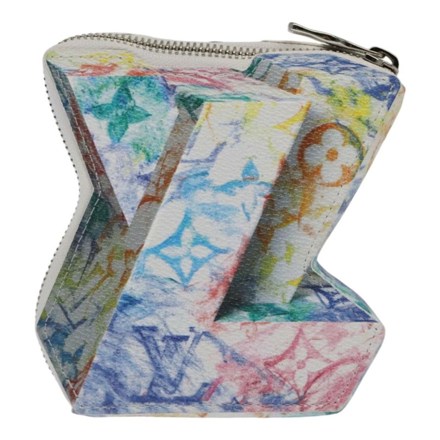 【日本直送】路易威登 Monogram Pastel Colors LV Block Multicolor M57277 LV Auth 92530S-1