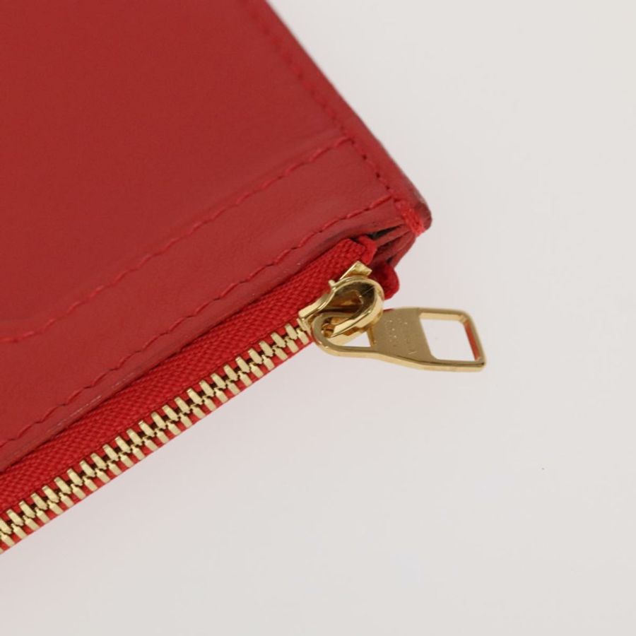 【日本直送】路易威登 (LOUIS VUITTON) 皮革穿孔 Noe 單肩背包 紅色 M94074 LV 正品 90244-24