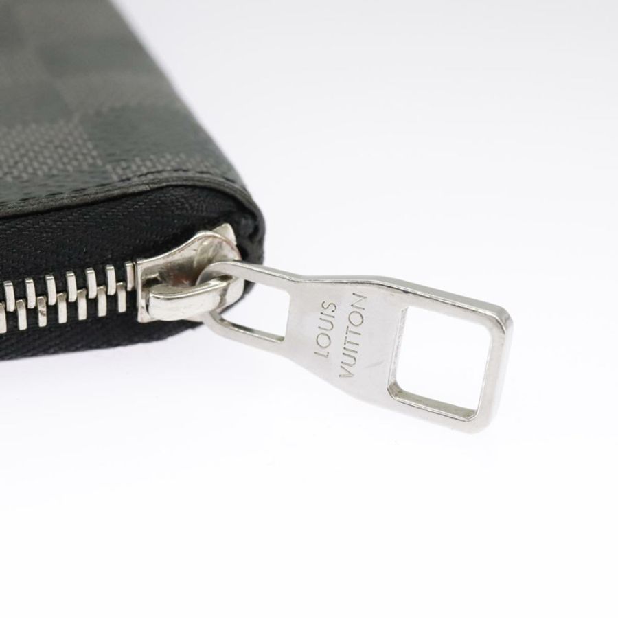 【日本直送】路易威登 Damier Graphite Zippy 錢包筆電 N63095 LV Auth bs19927-6